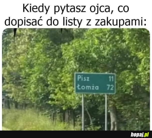 Lista zakupów