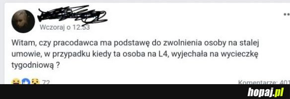 Zwolnienie z pracy