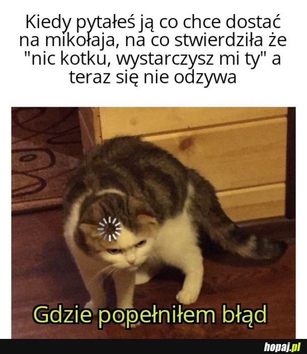 Jednak coś chciała