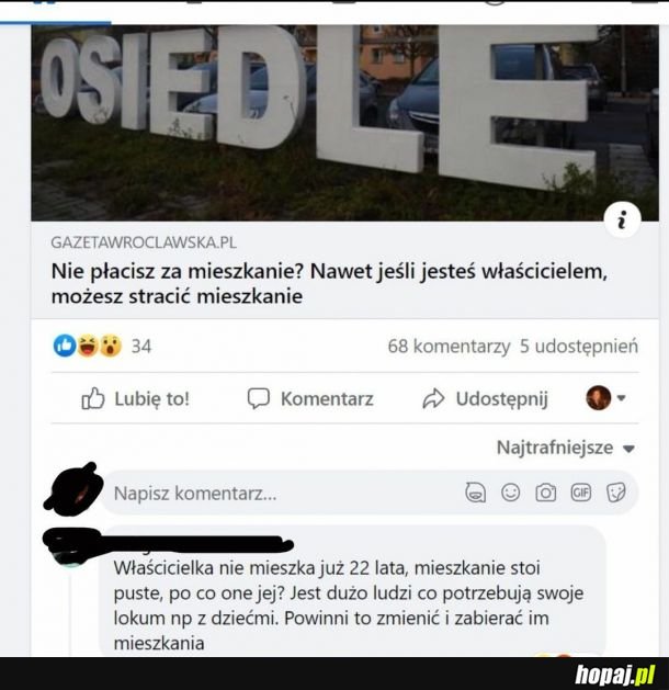 Tylko madka mogła napisać taki komentarz...