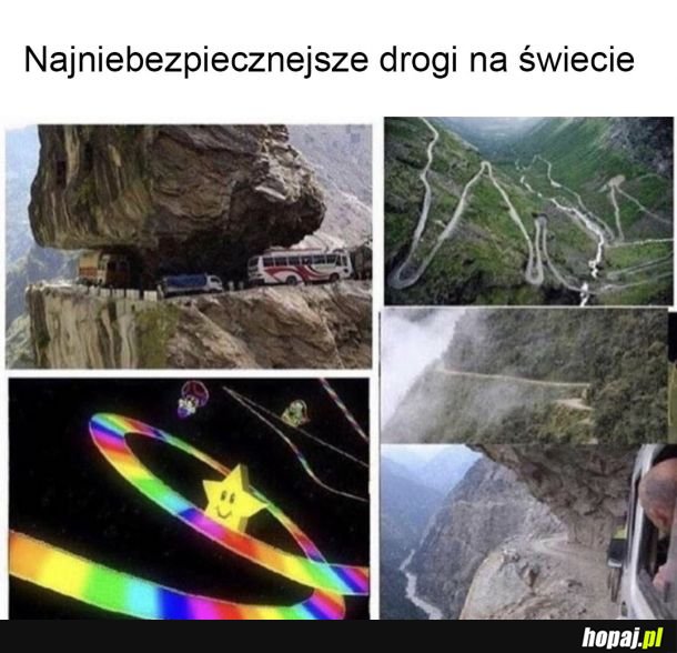 Trzeba uważać jak się jedzie