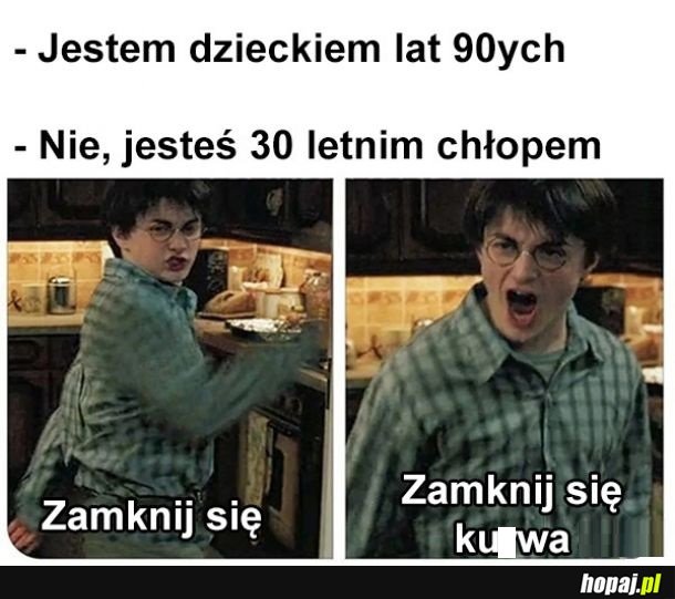 Dziecko lat 90