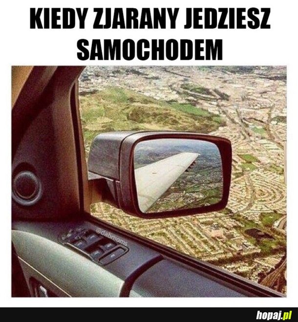 SAMOCHÓD JAK SAMOLOT