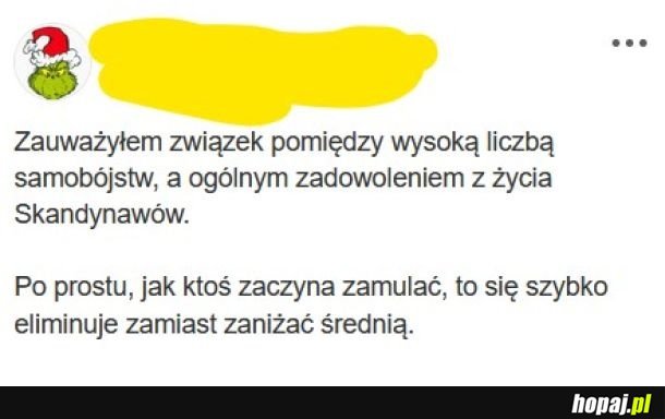 Średnia szczęścia.