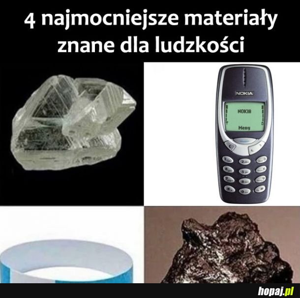 Najmocniejsze materiały 