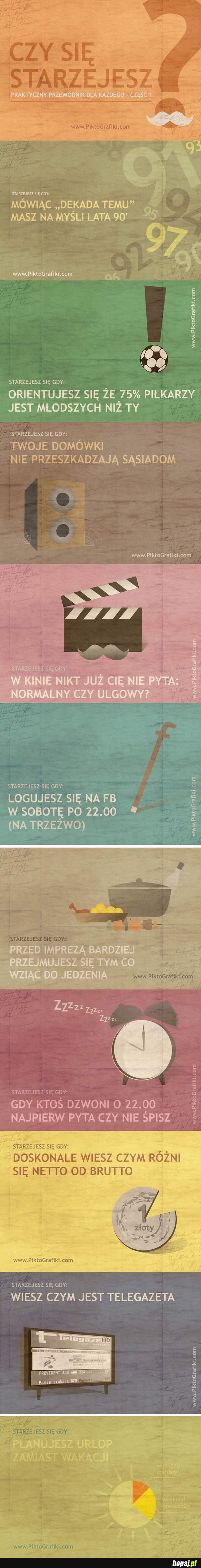 Sprawdź, czy już się starzejesz