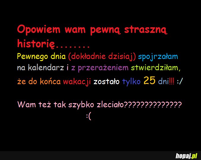 Straszna historia...