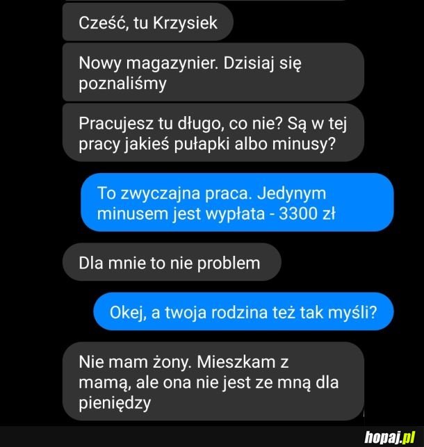 Nie dla pieniędzy