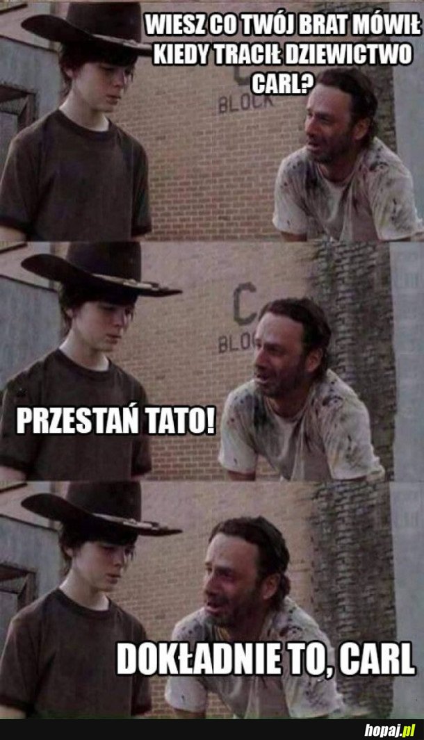 NIE PŁACZ CARL