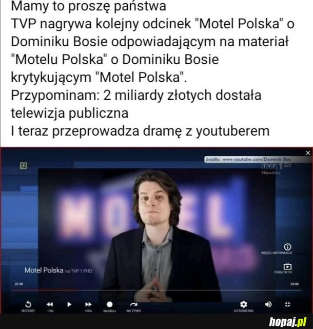 A więc nadszedł moment, kiedy dramy youtubowe rozgrywać się będą w telewizji