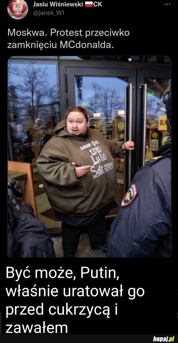 Protest pod Maczkiem