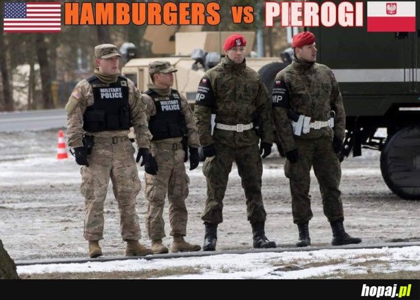 HAMBURGERY VS PIEROGI