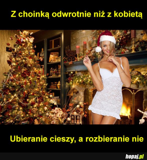 Z choinką odwrotnie