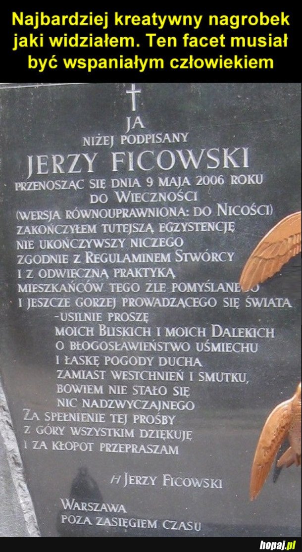 ODSZEDŁ Z KLASĄ