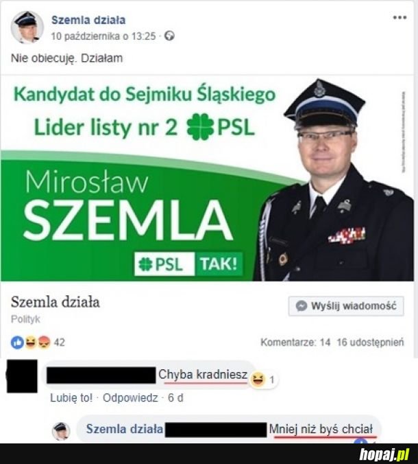 Przynajmniej szczery