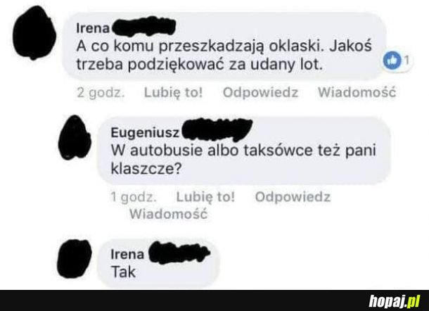 Trzeba klaskać