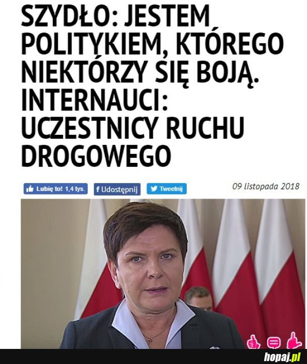 Szydło groźny polityk