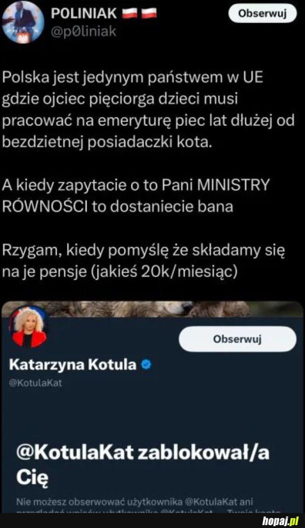 Ministra Nierówności