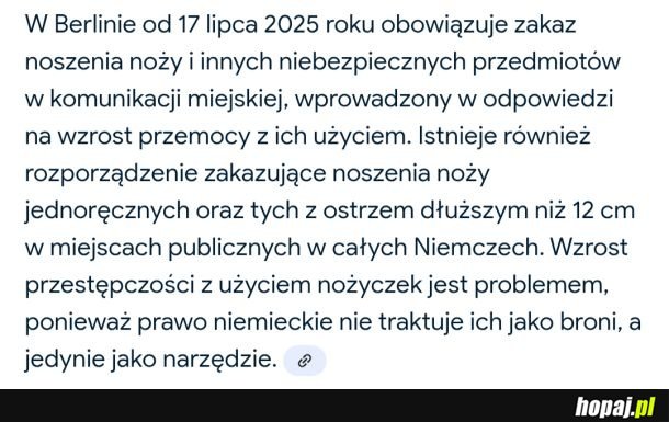 Zakazać broni palnej xD i nożyczek i łyżek xD