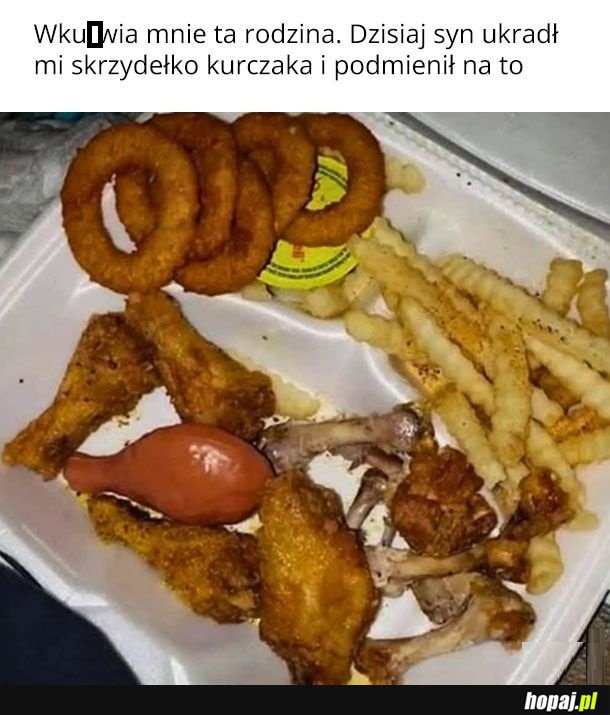 Pewnie myśli że jest sprytny