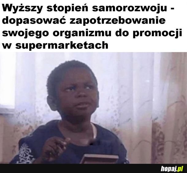 Wyższy stopień samorozwoju