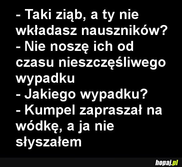 Nieszczęśliwy wypadek