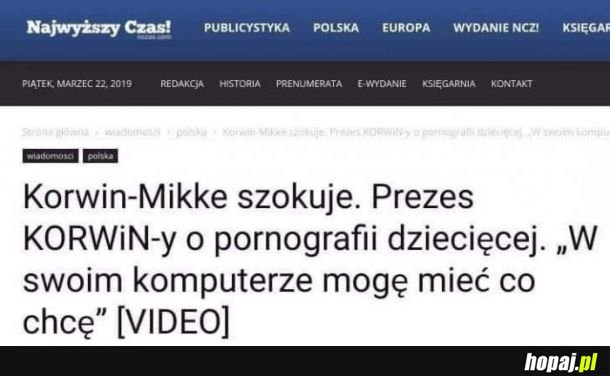 A Korwin jak zwykle 