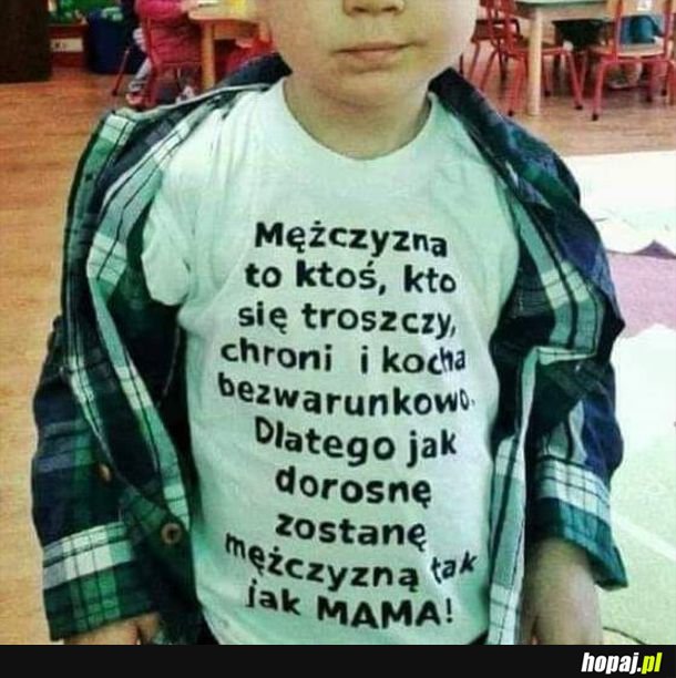 Prawdziwy mężczyzna xD