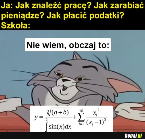 Czego uczymy się w szkole