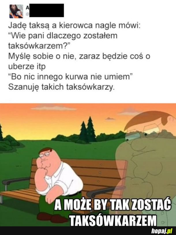 Tymczasem w taksówce