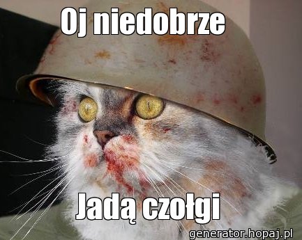 Oj niedobrze  