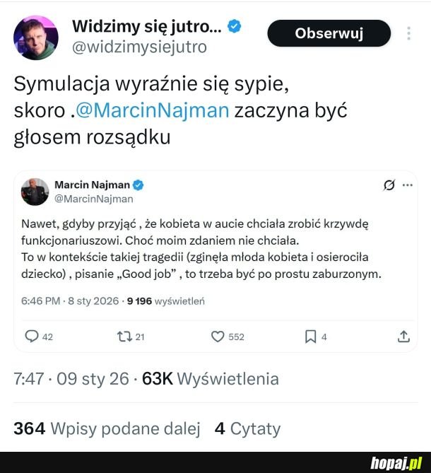 Najpotężniejszy dowód na to, że żyjemy w symulacji - Najman mówi z sensem