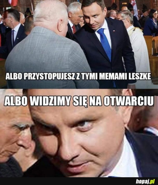 OSTRZEŻENIE DLA LESZKA