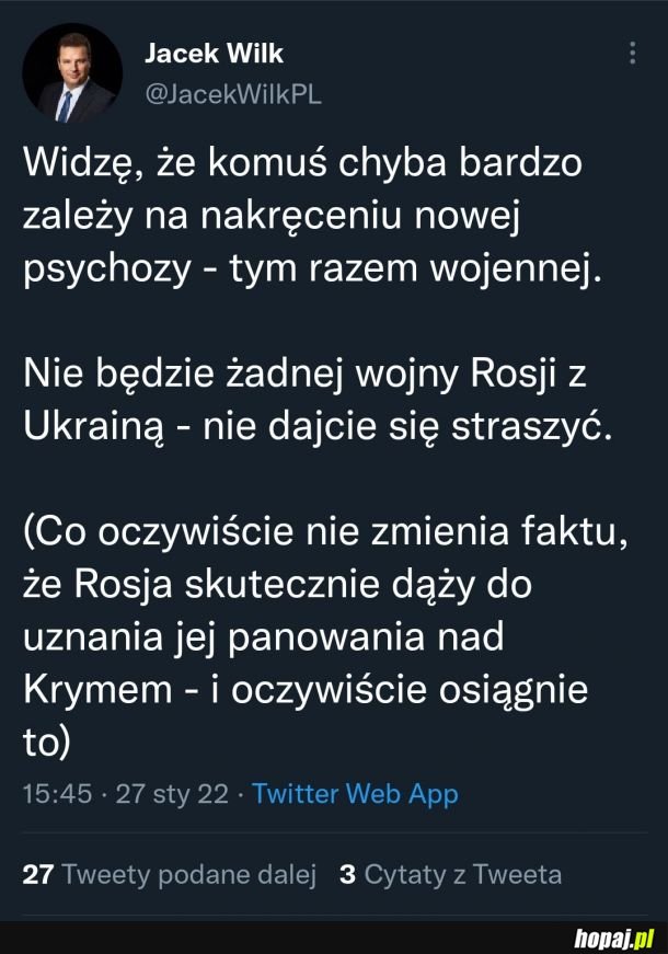 Konfederacji to jednak fachowcy są!