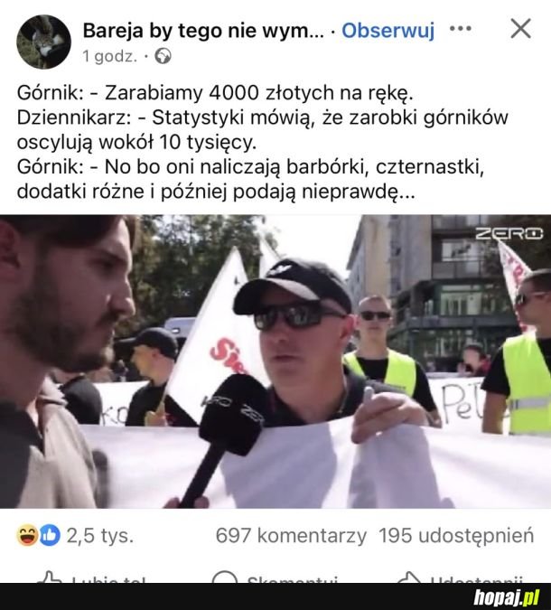 Górnik i nauczyciel- najbardziej roszczeniowe grupy zawodowe…