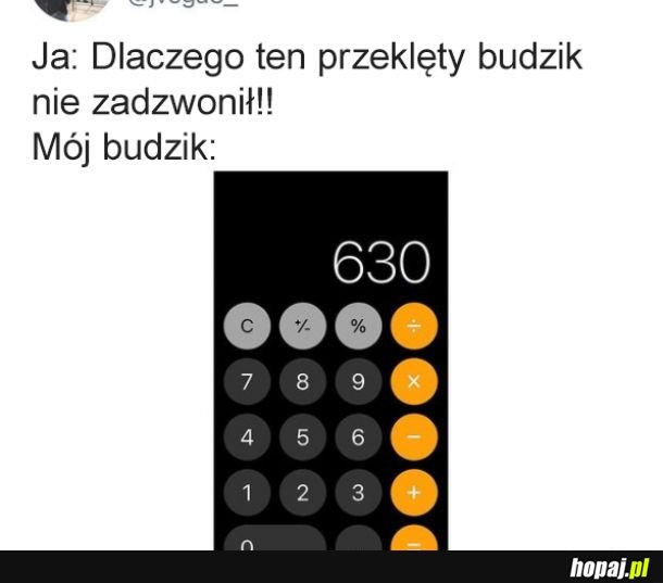 Co ciekawe, byłem trzeźwy