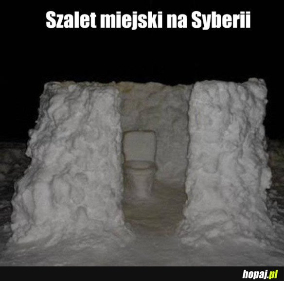 WC na Syberii 