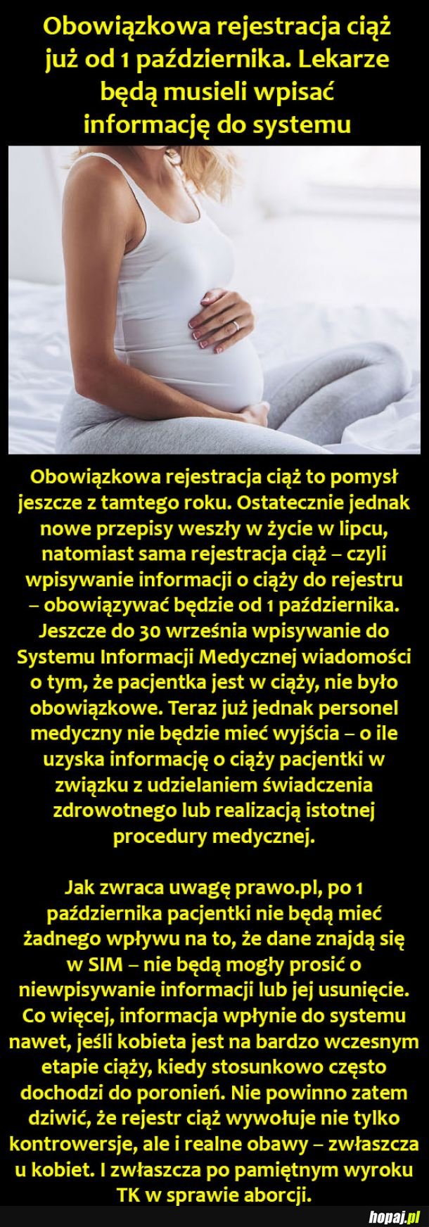 Rejestracja ciąż