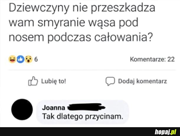 Smyranie wąsa