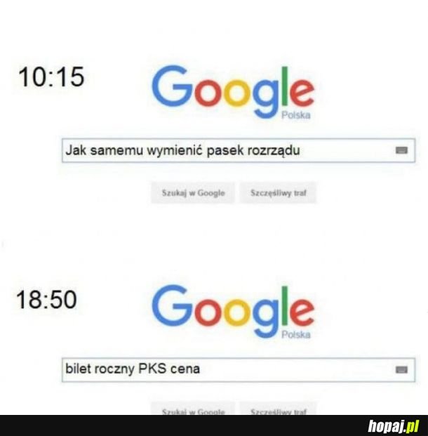 Google zawsze pomoże 