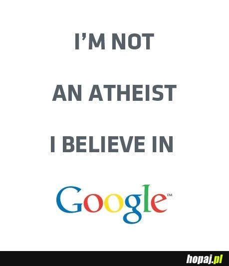 Nie jestem ateistą