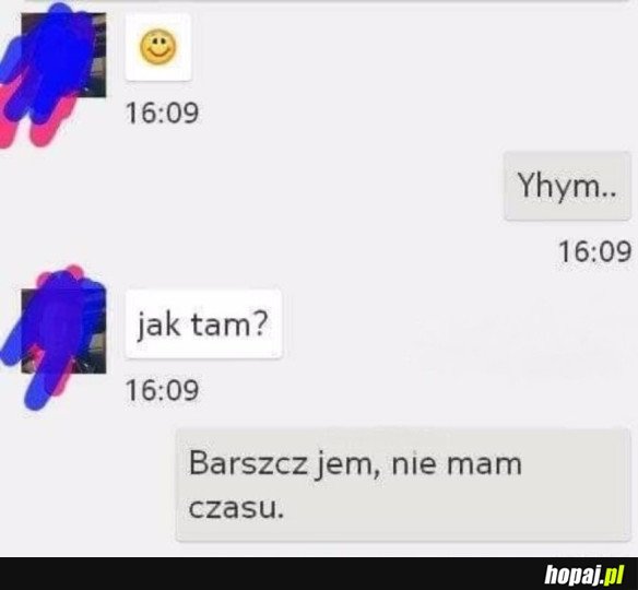 Nie bo barszcz