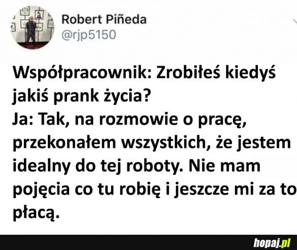 Prank życia