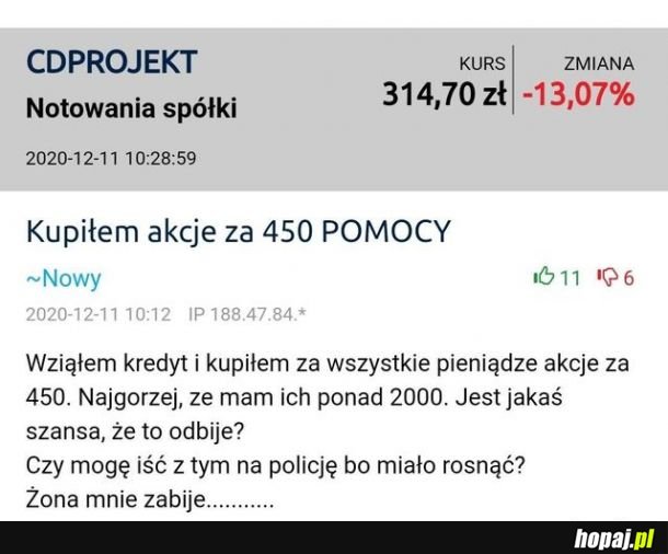 Halo policja? Proszę przyjechać do CDPR xDD2