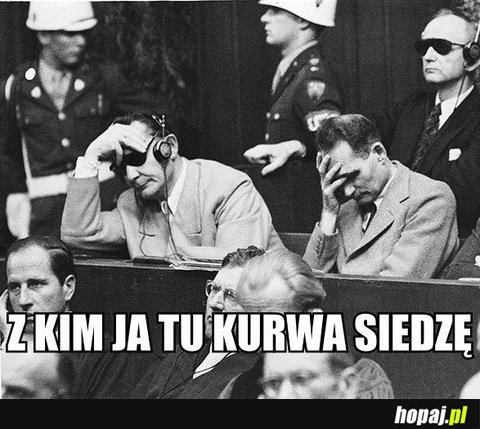 Z kim ja tu ... siedzę