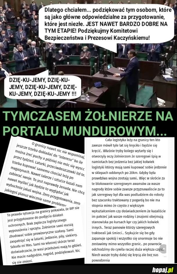 Warunki mieliśmy dobre, a nawet bardzo dobre i nie jest prawdą, że szałasy przeciekały zwłaszcza, że prawie w ogóle nie padało!