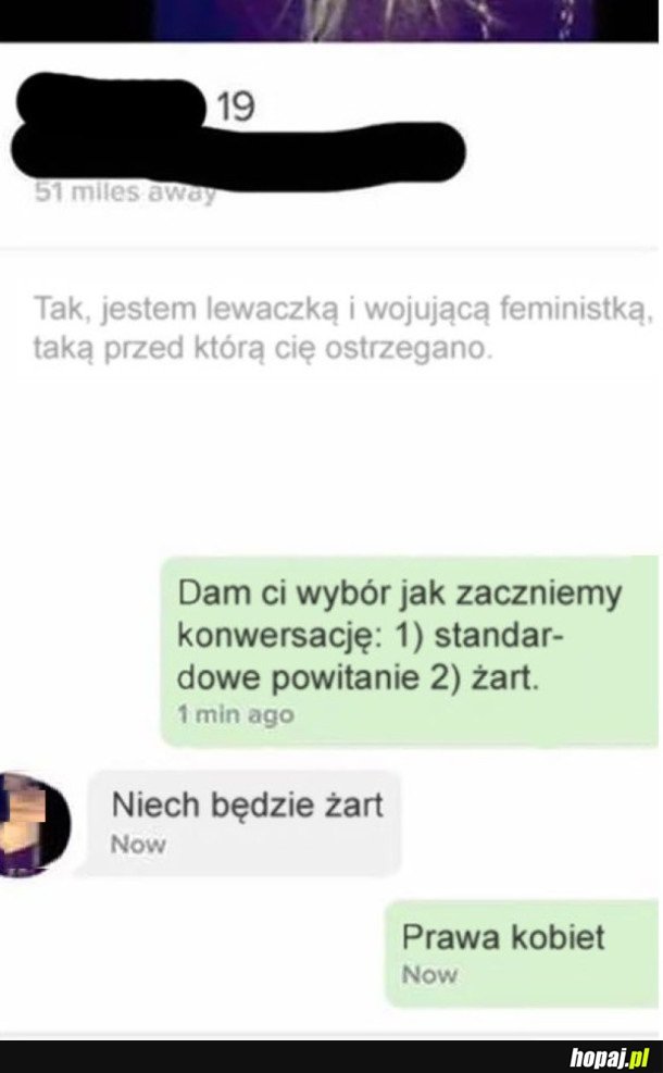 PODRYWANIE FEMINISTKI