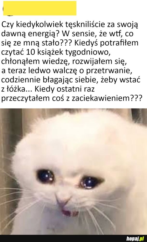Gdzie jesteś energio?