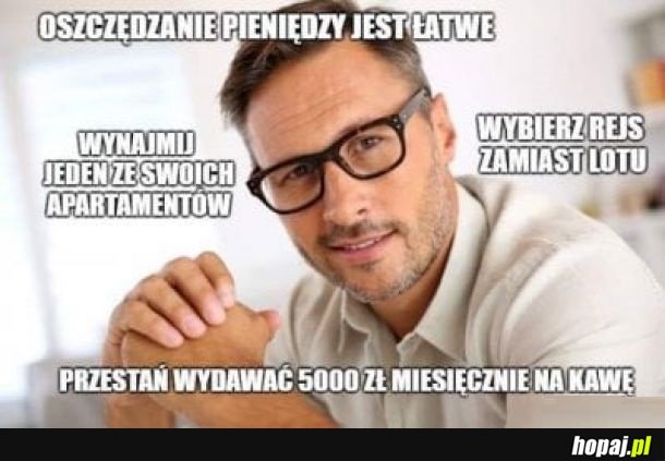 Typowy mieszkaniec warszawy.
