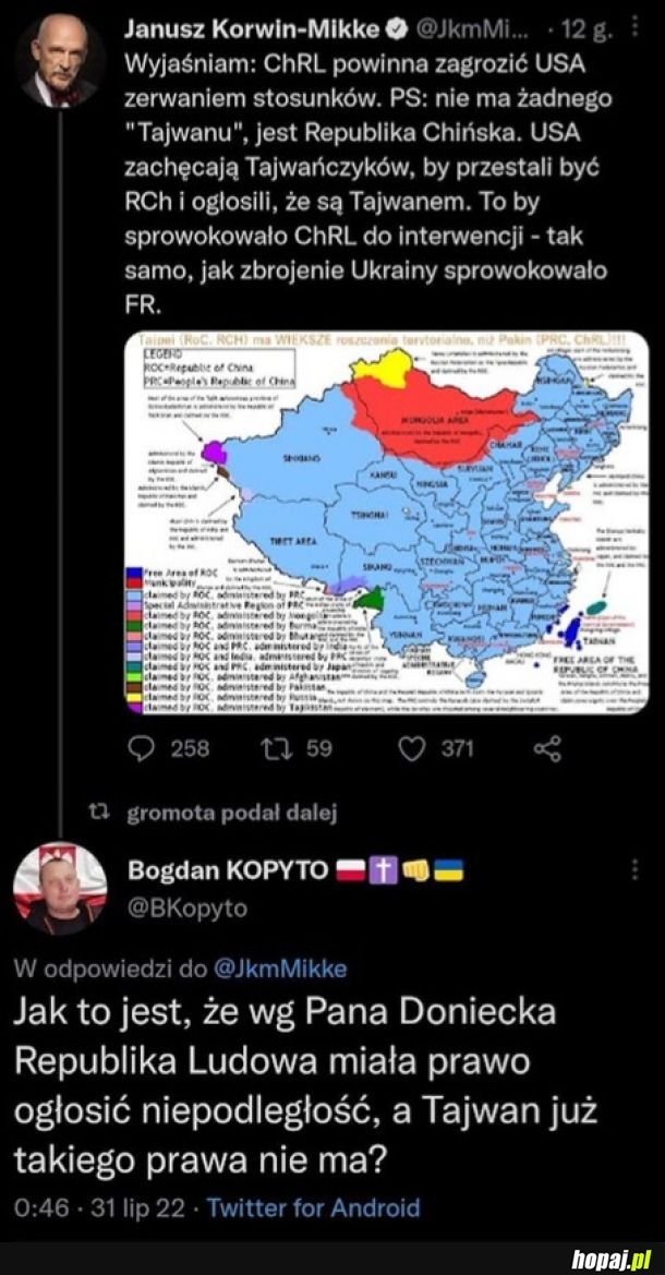 Korwin i jego wynurzenia